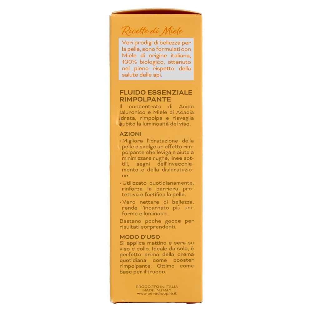 Cera di Cupra Ricette di Miele Hydra Serum Fluido Essenziale Rimpolpante 30 ml